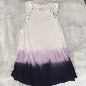 Ombré tank top